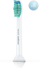Kokë furçe elektrike Philips Sonicare HX6018/87, set 8 copë, sistem click on, e bardhë
