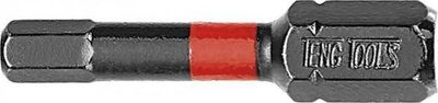 Bit goditës Teng Tools HEXP3000501, 30 mm, 5 mm hex, i zi