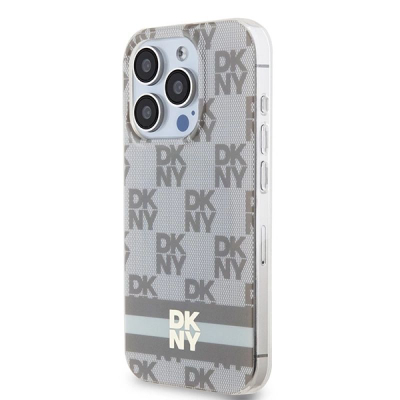 Mbulesë telefoni DKNY DKHMP15XHCPTSE për iPhone 15 Pro Max, hardcase TPU PC, MagSafe, bezhë