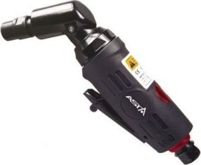 Brusilë pneumatike këndore Asta A-5227NP, 6mm, për punë profesionale, gri