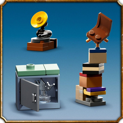 Set lodër LEGO Harry Potter 76413 Hogwarts Room of Requirement, për fëmijë 8+, model ndërtimi kështjelle