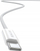 Kabllo karikimi Jellico IP15, USB-C në USB-C, 60W PD, 1m, e bardhë