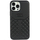 Mbulesë telefoni Audi Genuine Leather për iPhone 13 Pro Max 6.7", hardcase, e zezë