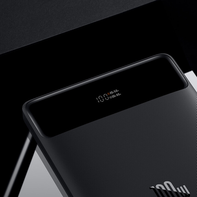 Powerbank me ekran dixhital Baseus Blade Power QC, 20000mAh, 100W, i zi