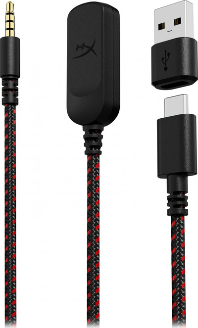Kufje HyperX Cloud III (727A9AA), të zeza/ kuqe