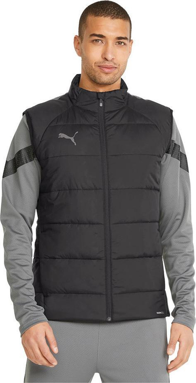 Jelek sportiv për burra Puma teamLiga Vest 657968 03, warmCELL, i zi