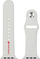 Ремче за рака Audi Sport за Apple Watch, силикон, 44 45 46 49mm, бело