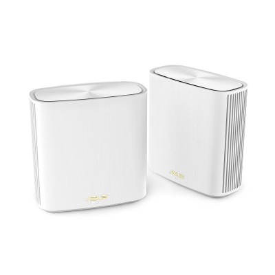 Sistem mesh Wi-Fi ASUS ZenWiFi XD6, 2 pack, AX5400, dual band, i bardhë
