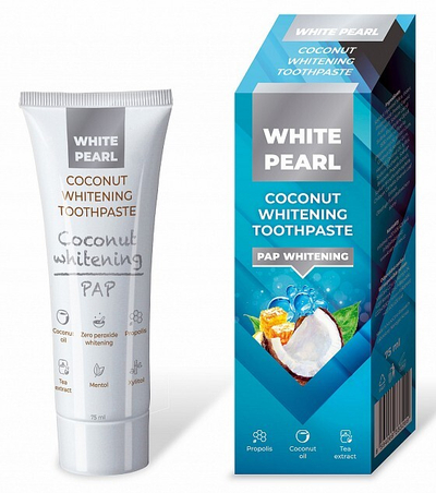 Pastë dhëmbësh VitalCare Whitening Coconut, 75 ml
