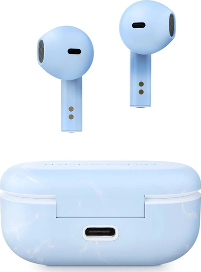Kufje pa tela Energy Sistem Senshi Eco, TWS, Bluetooth, blu e çelët