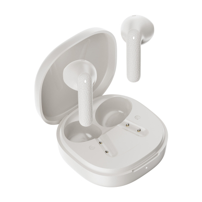 Kufje wireless QCY T41 TWS, Bluetooth, me kuti karikimi, të bardha