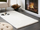 Tapet MIRPUR Faux Fur Rug, 80 x 150 cm, shaggy, i bardhë