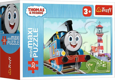 Puzzle Trefl MiniMAXI Thomas and Friends, 20 copa, 22x16 cm, shumëngjyrësh