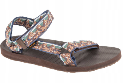 Sandale burrash Teva Original Universal M 1004006, shtresë EVA, taban gome Durabrasion, bezhë