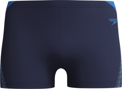 Rroba banje për burra Speedo Hyperboom Splice Aquashort, Endurance+, blu e errët