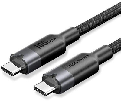 USB-C кабел Вention USB 3.2 Gen 2, 1m, 10 Gbit/s, црна