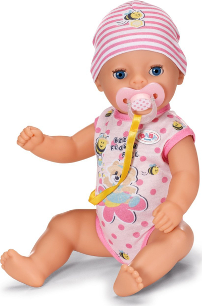 Kukull Baby Born Little Baby Girl, 36 cm, për bebe, rozë