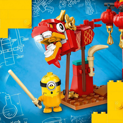 Set LEGO Minions and the Kung Fu Fight (75550), 310 artikuj