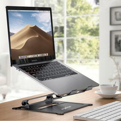 Mbajtëse laptopi Maxximus Fold Pro, alumini, e rregullueshme, gri