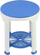 Karrige rrotulluese dushi Shower Stool, ulëse 360°, lartësi e rregullueshme, e bardhë