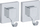 Grep muri Wenko Vacuum Loc, set 2 copë, inoks, argjend