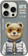 Futrollë Nimmy Cool and Cute 2.0 Bear për iPhone 16 Pro 6.3", gri