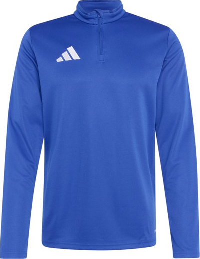 Bluzë stërvitjeje Adidas Entrada 26 Training Top, gjysmë zip, poliester, blu