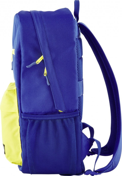 Çantë shpine HP Campus 7K0E5AA, 15.6", 17L, blu e verdhë