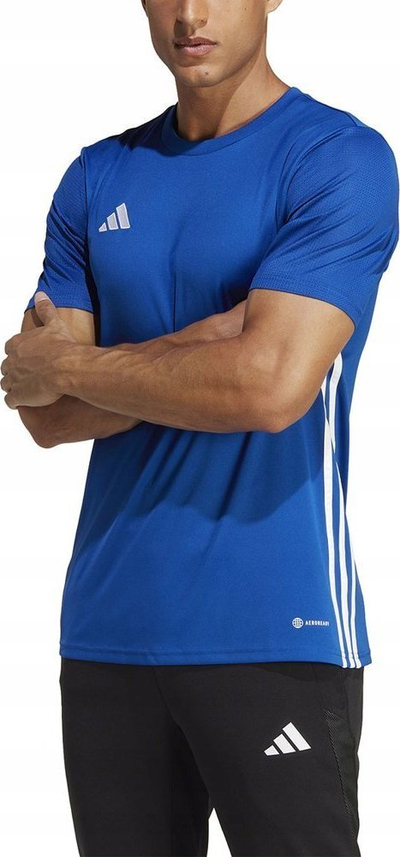 Bluzë sportive Adidas Tabela 23 JSY H44528, për meshkuj, pëlhurë sintetike, blu