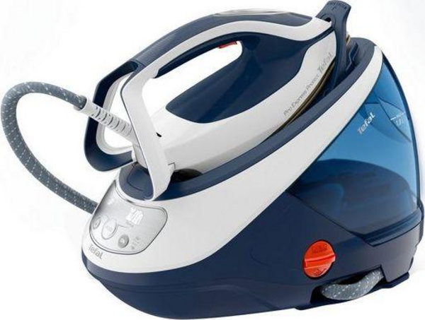 Hekur për hekurosje Tefal Pro Express Protect GV9221, 2600 W, i bardhë/i kaltër i errët 2