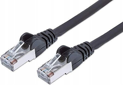 Kabllo rrjeti PremiumCord CAT6a S-FTP, RJ45 RJ45, 1m, i zi