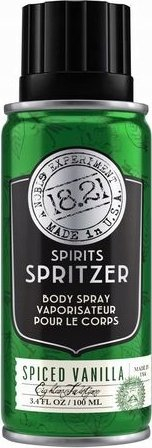 Spray trupi 18.21 Spirits Spritzer, Spiced Vanilla, për meshkuj, 100ml