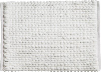 Tapet banjoje 5five E3-01901, 150x75cm, mikrofibër, i bardhë
