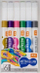 Markera brushë metalikë Fandy, set 6 ngjyra