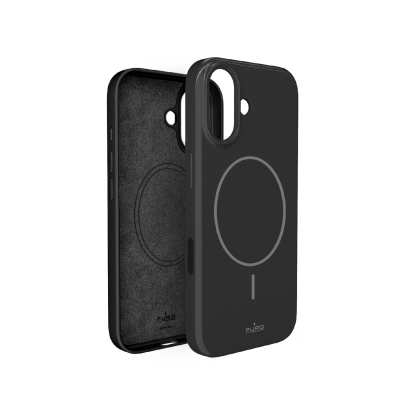 Mbrojtëse telefoni Puro Pulse PUIPC1763, për iPhone 17, e fortë, e zezë