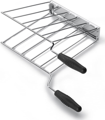 Set grila sanduiçi Smeg Sandwich Racks, 2 copë, për tostierë TSF01, inox