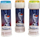 Lojë me flluska sapuni Disney Frozen, 3x60ml, shumëngjyrëshe