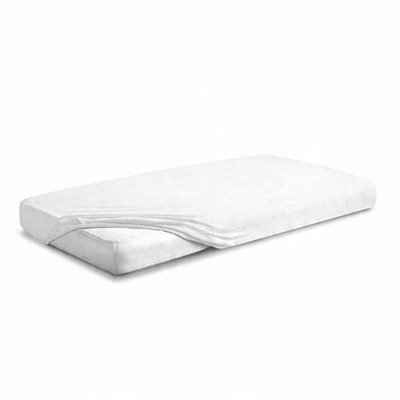 Çarçaf me lastik Matex Frotte PREMIUM, 140x200 cm, i bardhë