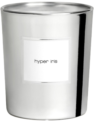 Qiri aromatik Courreges Hyper Iris, 350g, enë metalike, argjendtë