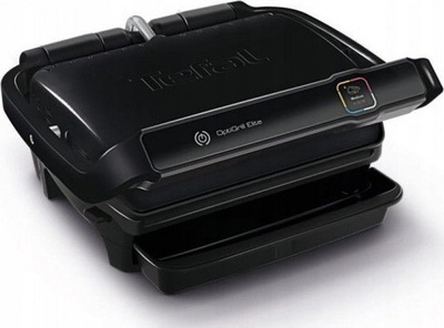 Grill kontakti Tefal Optigrill Elite GC7508, 2000W, me programe gati, ngjyrë e zezë