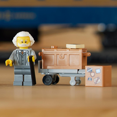 Set ndërtimi LEGO Ideas The Orient Express Train, model tren klasik, për ekspozim, shumëngjyrësh
