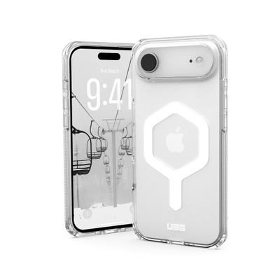 Çantë telefoni UAG Plyo MagSafe për iPhone 17 Air, transparente, Ice e bardhë