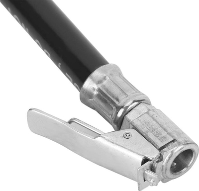 Pompë ajri pneumatike për goma, manometër 16 bar 220 PSI, lidhje 1/4", e zezë