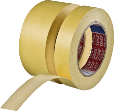 Shirit maskues Tesa Tesakrepp 04434, 10 m, 15 mm, i verdhë