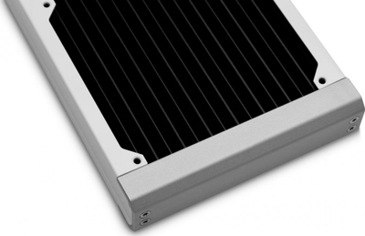 Radiator ftohës PC EK Water Blocks EK-Quantum Surface S480, 480mm, për ventilatorë 120mm, i bardhë