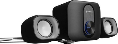 Altoparlantë kompjuteri Natec PUG NGL-2111, sistem 2.1, 11W RMS, të zinj