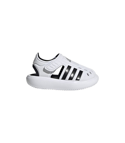 Sandale për fëmijë Adidas, e bardhë/e zezë
