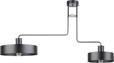 Lampë tavani Sigma Vasco 2 31551, 2xE27 60W, metal, e zezë