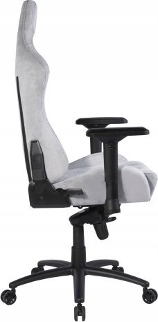 Karrige gaming Deltaco GAM-121-LG, mban deri 130 kg, sedilje 55 cm, gri e çelur