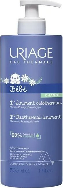 Detergjent për bebe Bébé Oleothermic Liniment, për zonën e pelenës, 500ml
